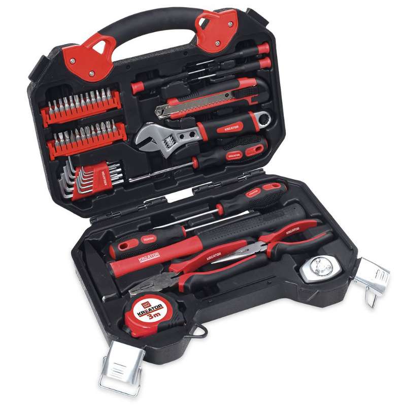 Mallette à outils 48 pièces Kreator - Kreator - 53,5€ Mallette à outils 48 pièces Kreator