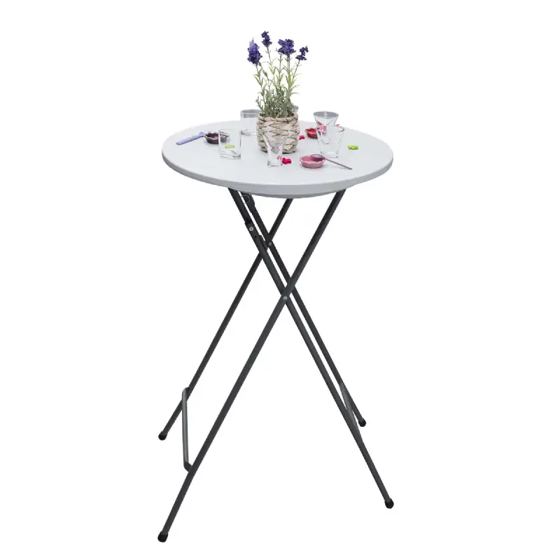 Table mange debout pliante WERKA PRO (Ø60 x 110cm)