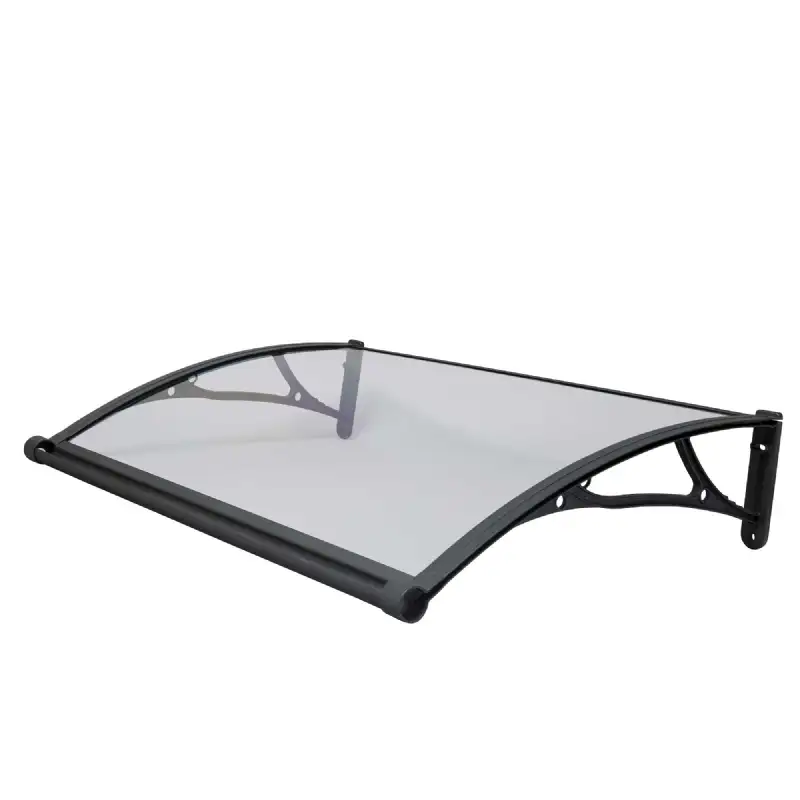 Marquise aluminium et polycarbonate WERKA PRO