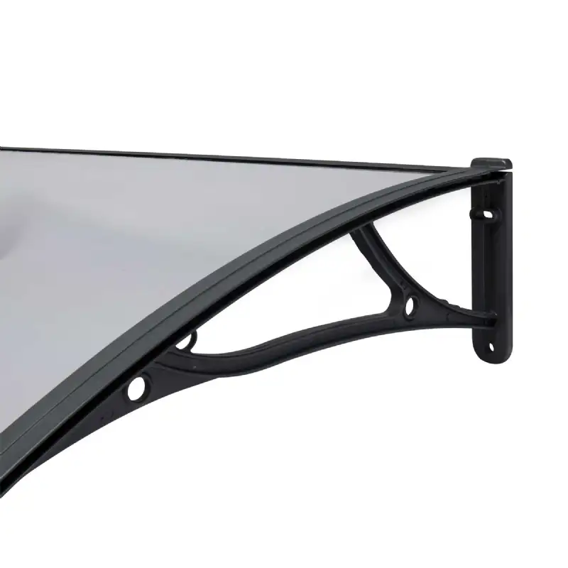 Marquise aluminium et polycarbonate WERKA PRO