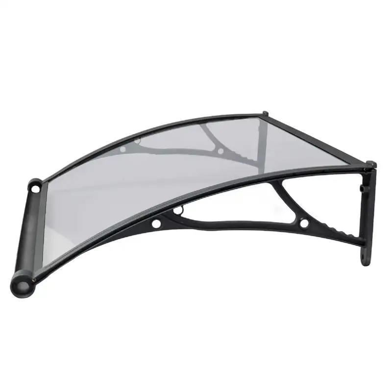 Marquise aluminium et polycarbonate WERKA PRO