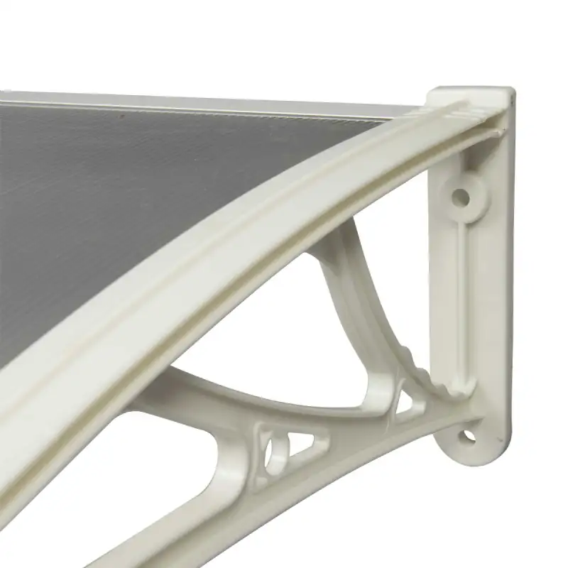 Marquise polycarbonate blanche 80 x120cm WERKA PRO