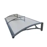 Marquise aluminium et polycarbonate (80x240 cm)  WERKA PRO 