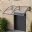 Marquise aluminium et polycarbonate (80x240 cm)  WERKA PRO 