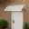 Marquise poly blanche WERKA PRO 80x300cm