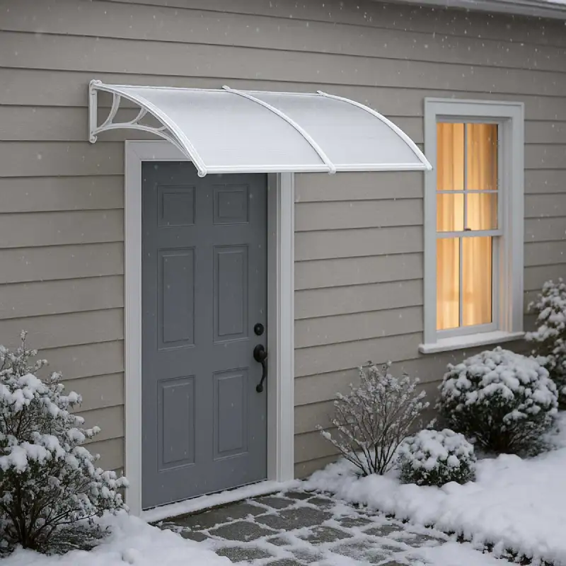 Marquise poly blanche WERKA PRO 80x300cm