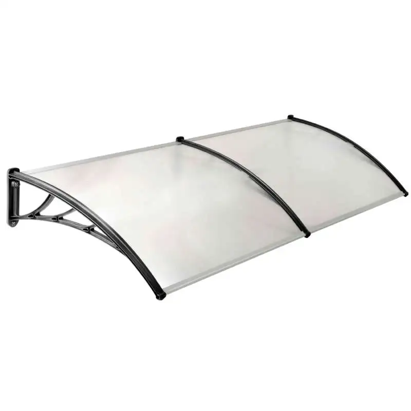 Marquise polycarbonate + support 90x300cm