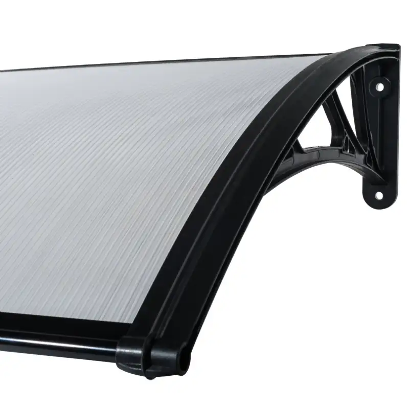 Marquise en polycarbonate 2 panneaux WERKA PRO