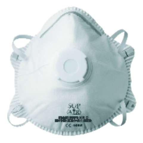 Masque soupape poussière FFP2 (10pcs)