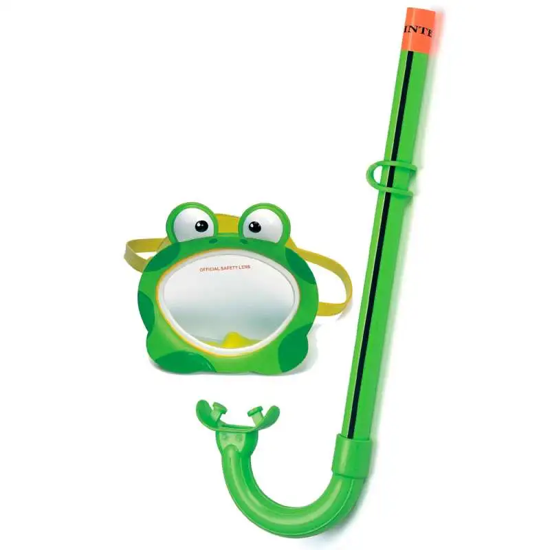 Masque et tuba grenouille intex
