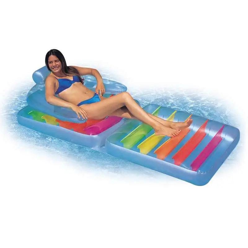 Matelas fauteuil pliable multicolore
