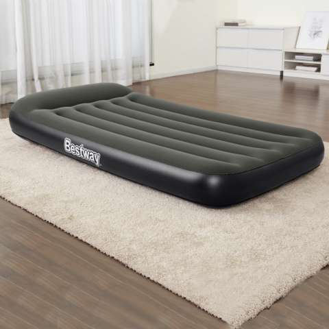 Matelas avec gonfleur 1 place h30cm - Bestway - 23,99€ Matelas avec gonfleur 1 place h30cm