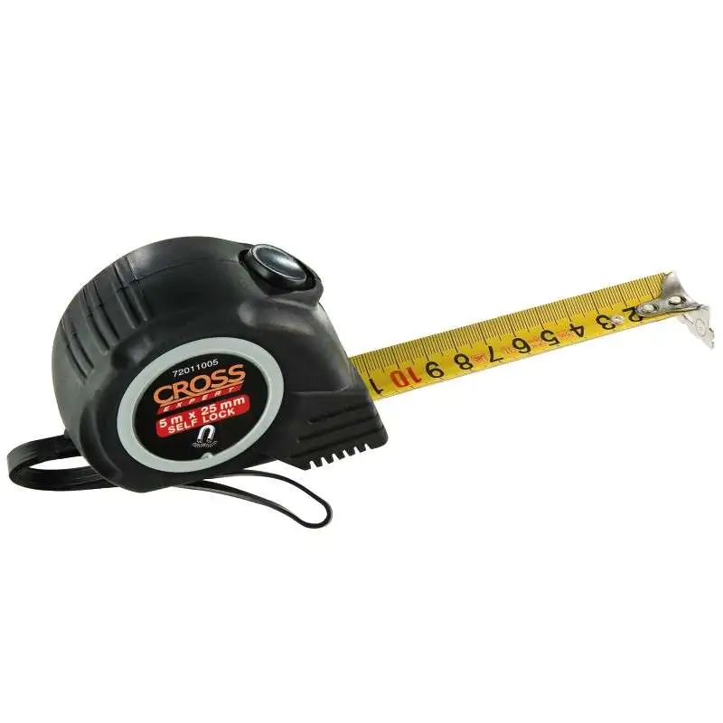 Mètre ruban bi-matière 5m larg 25mm
