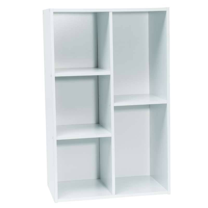 Meuble bas blanc 5 niches Werkapro