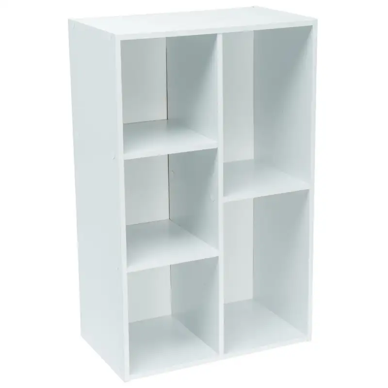 Meuble bas blanc 5 niches WERKA PRO