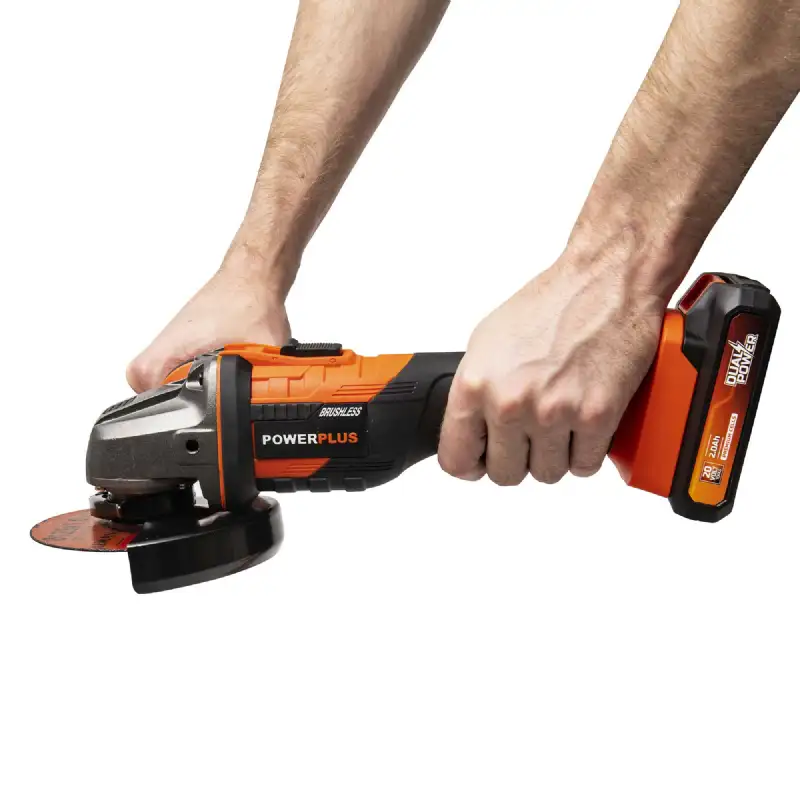 Meuleuse 125mm batterie Dual Power