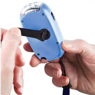 Mini lampe de poche LED dynamo