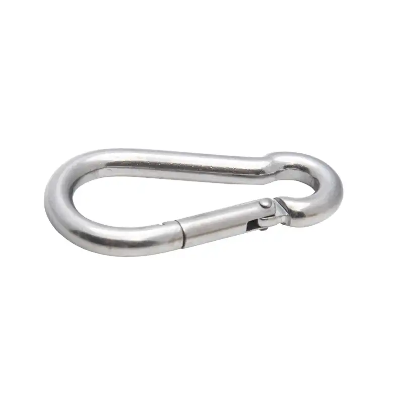 Mousqueton en acier inoxydable 8,1cm