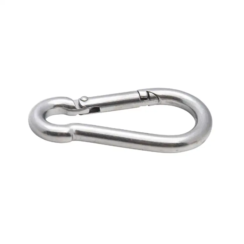 Mousqueton en acier inoxydable 8,1cm