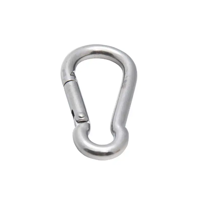 Mousqueton en acier inoxydable 8,1cm