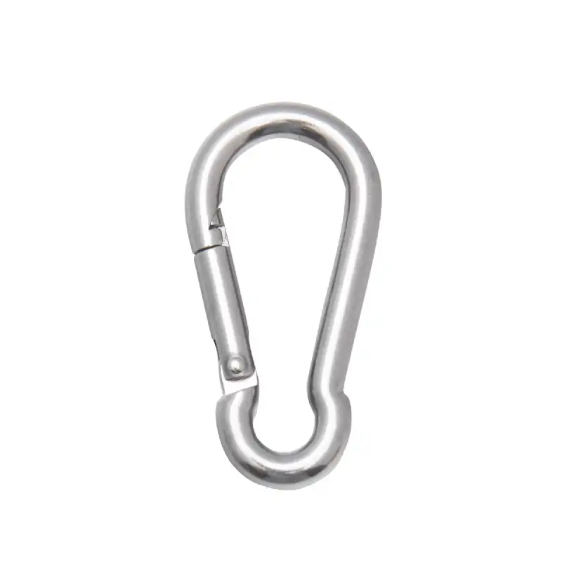 Mousqueton en acier inoxydable 8,1cm