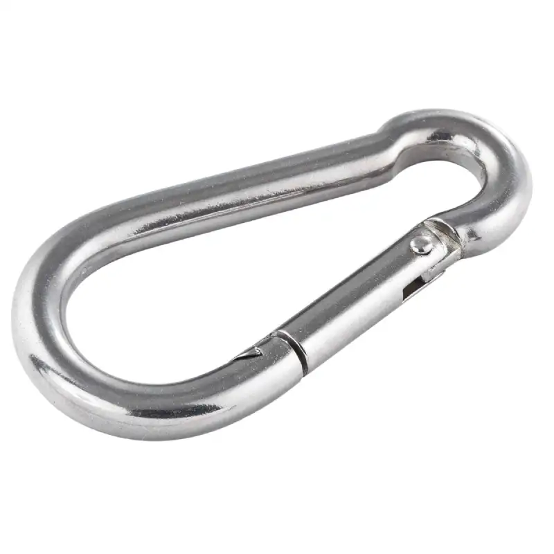 Mousqueton en acier inoxydable 8,1cm