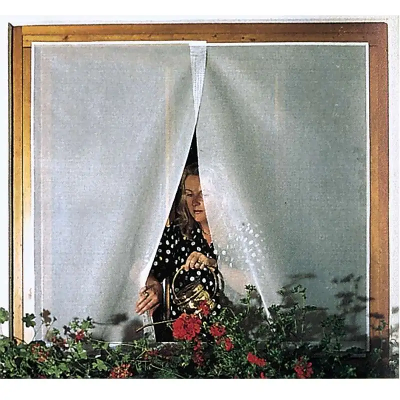 Moustiquaire 2 x 60 x 210 cm Blanche