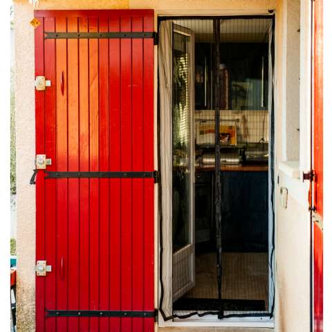 Moustiquaire rideau de porte aimantée (215 x 50 cm) - Werkapro - 5,99€ Moustiquaire rideau de porte aimantée (215 x 50 cm)