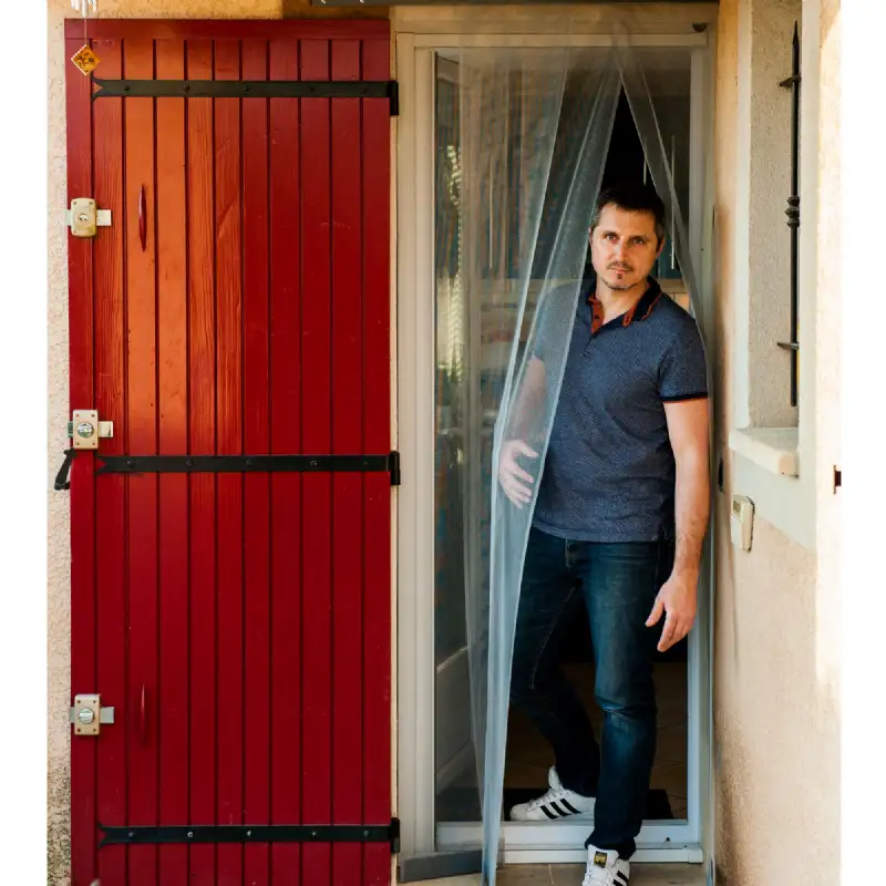 Moustiquaire rideau de porte WERKA PRO (100x220cm)