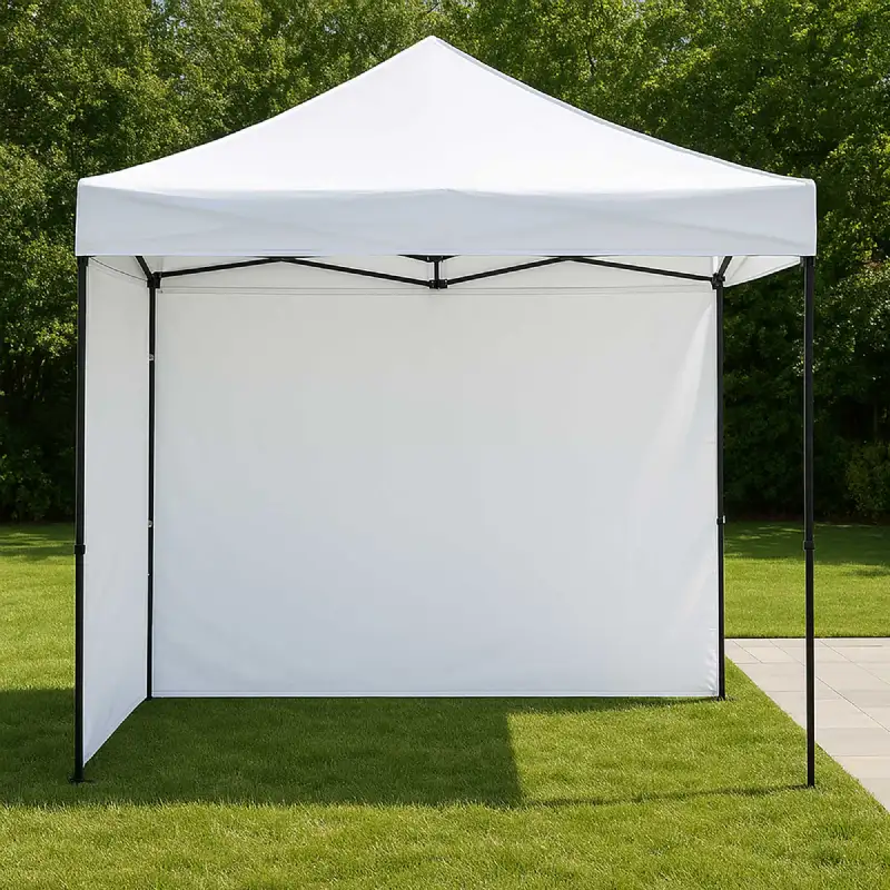 Coté de tente mur blanc 2.9m x h 1,90m