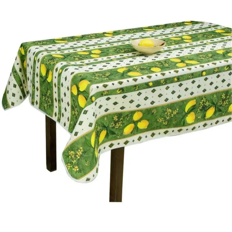 Nappe anti tache rectangulaire bordeaux