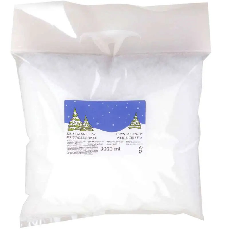 Neige synthétique blanche 3 litres