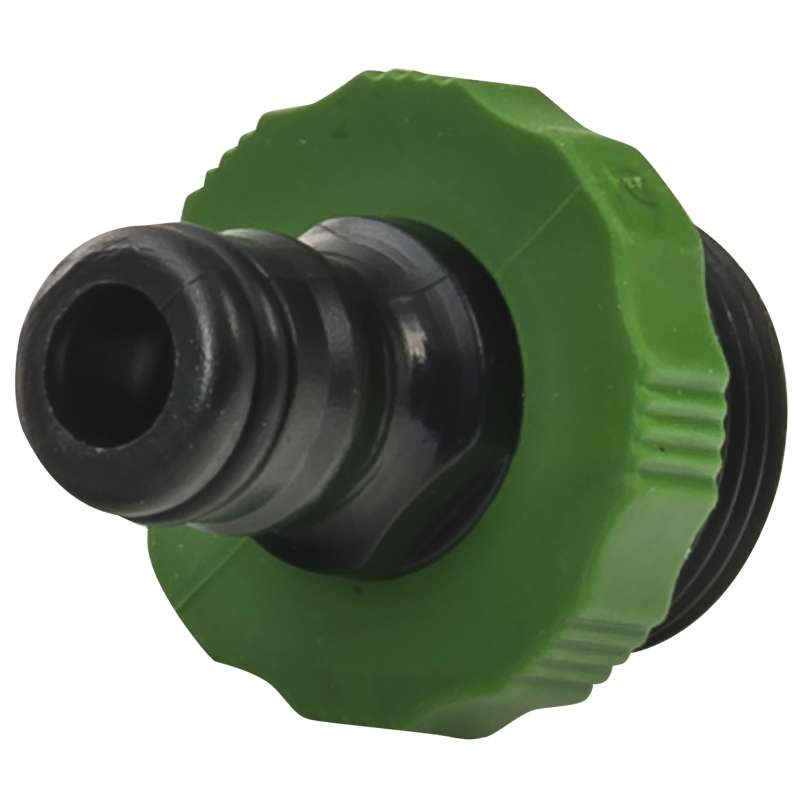 Nez de robinet mâle 3/4 en PVC 20 x 27 mm