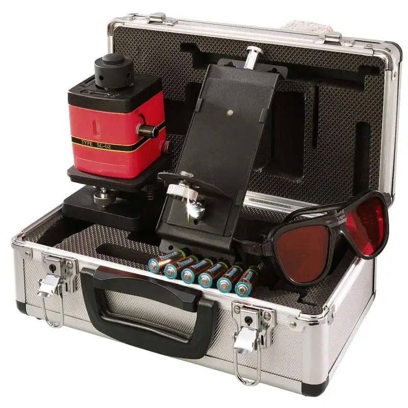Niveau laser rotatif en coffret
