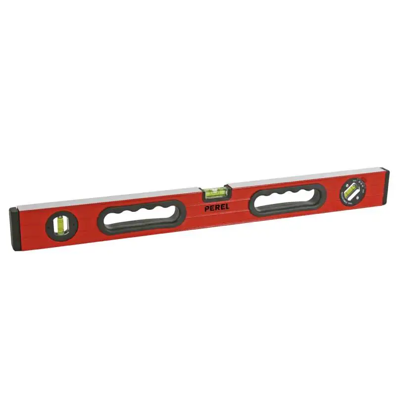 Niveau rectangulaire alu 60cm 3 fioles