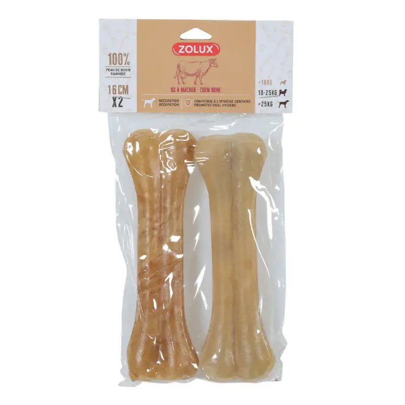 Os à mâcher pour chien (2 pièces) 16 cm - ZOLUX