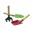 Set de 3 outils de jardin pour enfant 