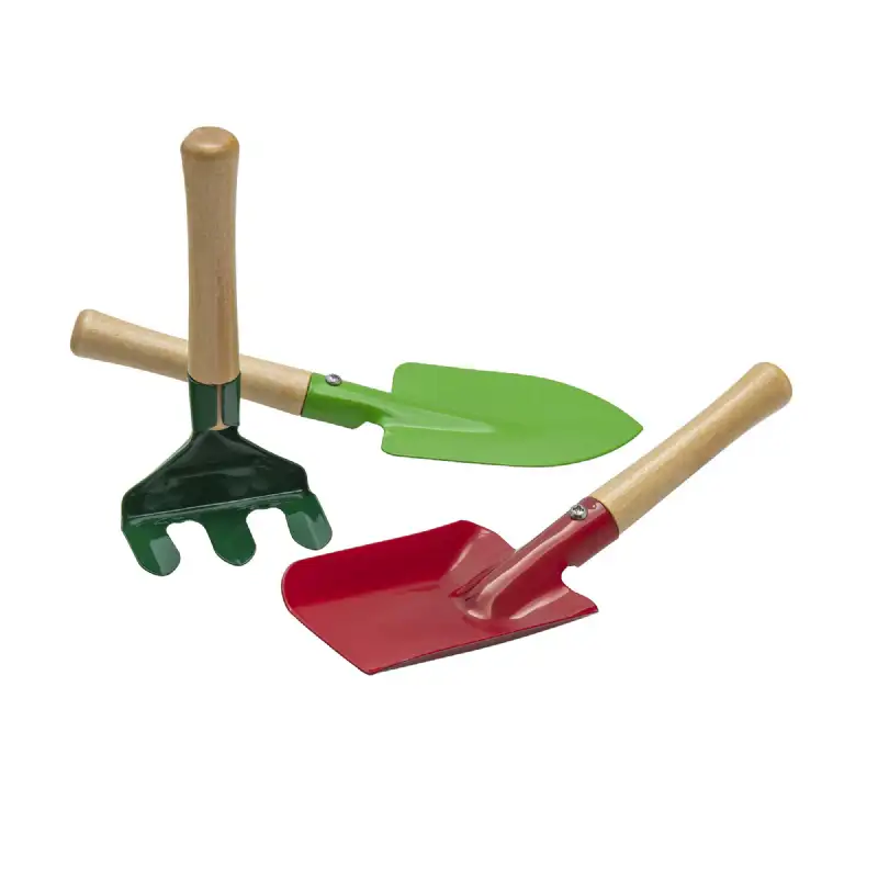 Set de 3 outils de jardin pour enfant 
