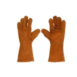 Paire de gants barbecue en cuir  35 cm  - VAGGAN