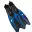 Palmes de natation bleues et noires XqMax
