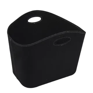 Seau à bûches rectangulaire en feutre WERKA PRO (45x33x39cm)