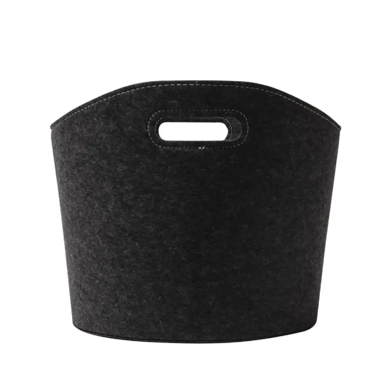 Panier à bûches rond en feutre WERKA PRO