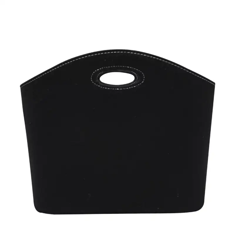 Seau à bûches rectangulaire en feutre WERKA PRO (45x33x39cm)