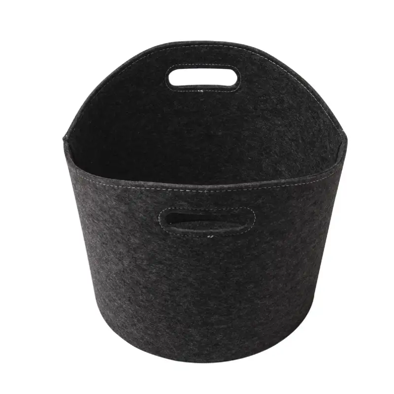 Panier à bûches rond en feutre WERKA PRO