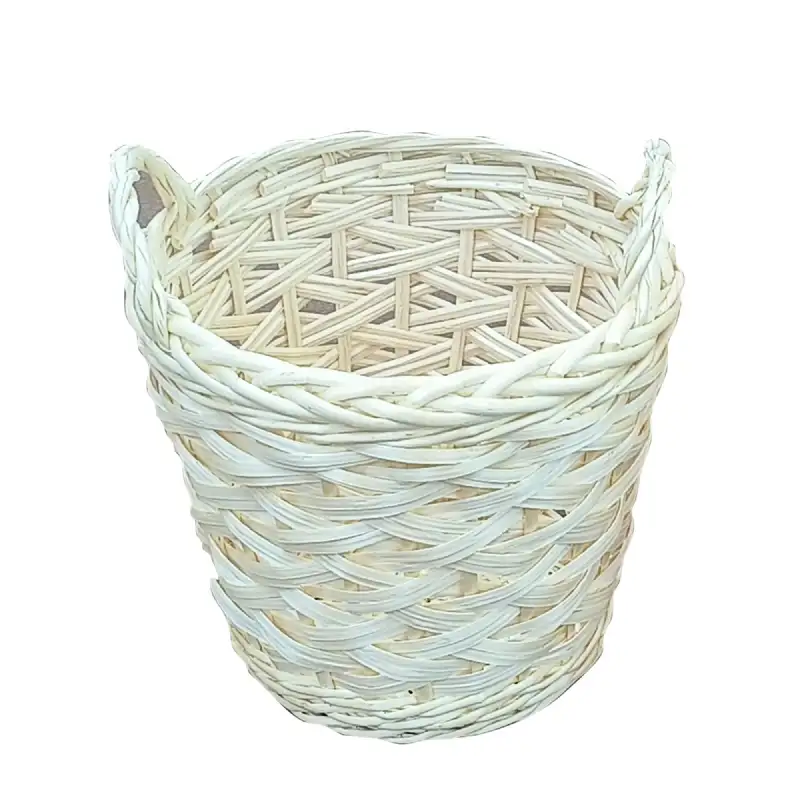 Panier à bûches en osier clair WERKA PRO