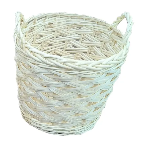 Panier à bûches en osier clair WERKA PRO