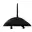 Range bûches en  acier noir WERKA PRO (48cm )