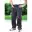 Pantalon Pack, noir