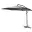 Parasol déporté d300cm anthracite