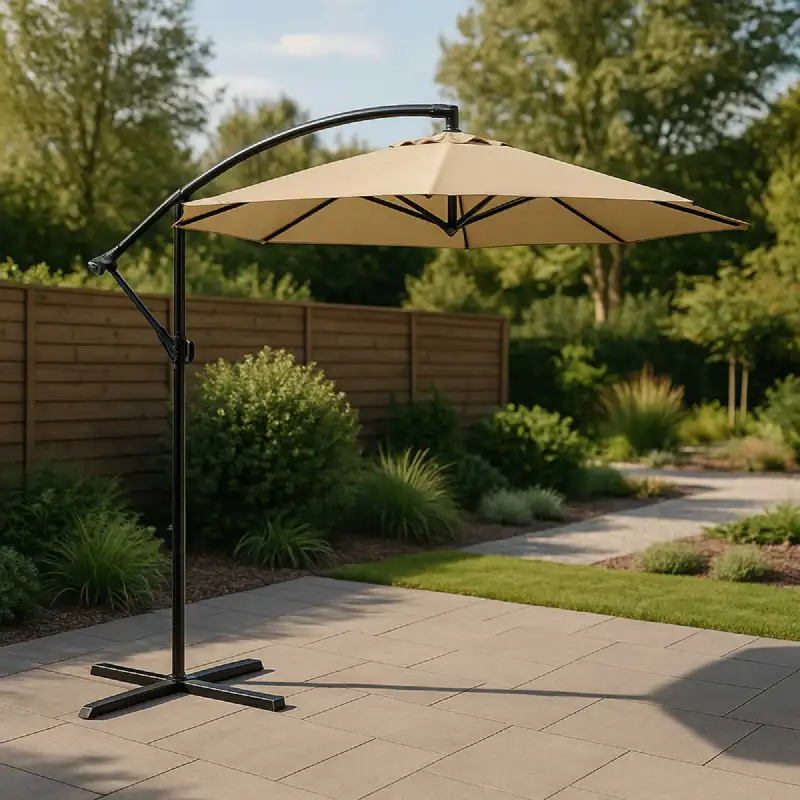 Parasol déporté Ø 3m - WERKA PRO
